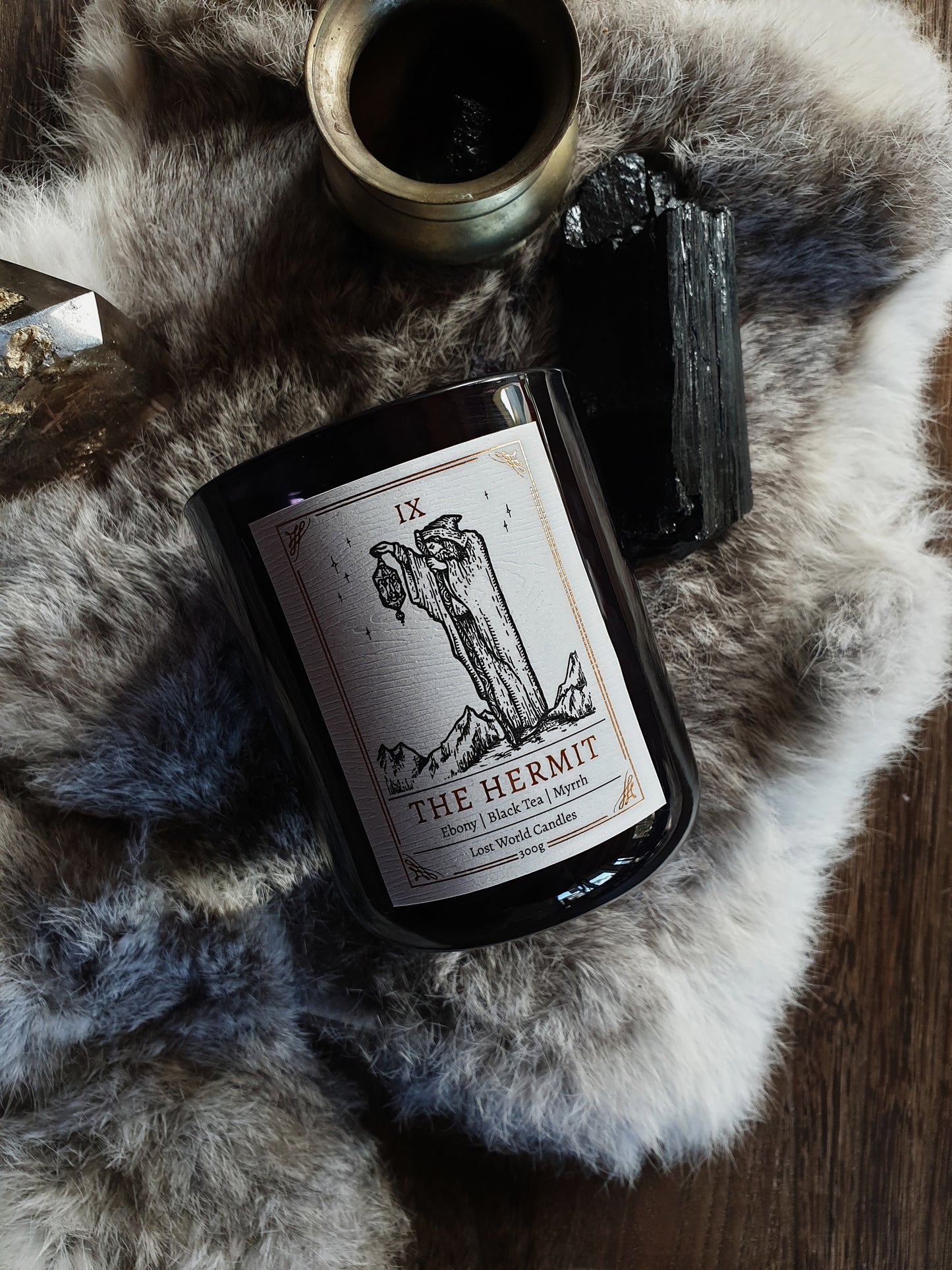 IX. The Hermit | 350g Candle