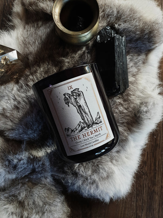IX. The Hermit | 350g Candle