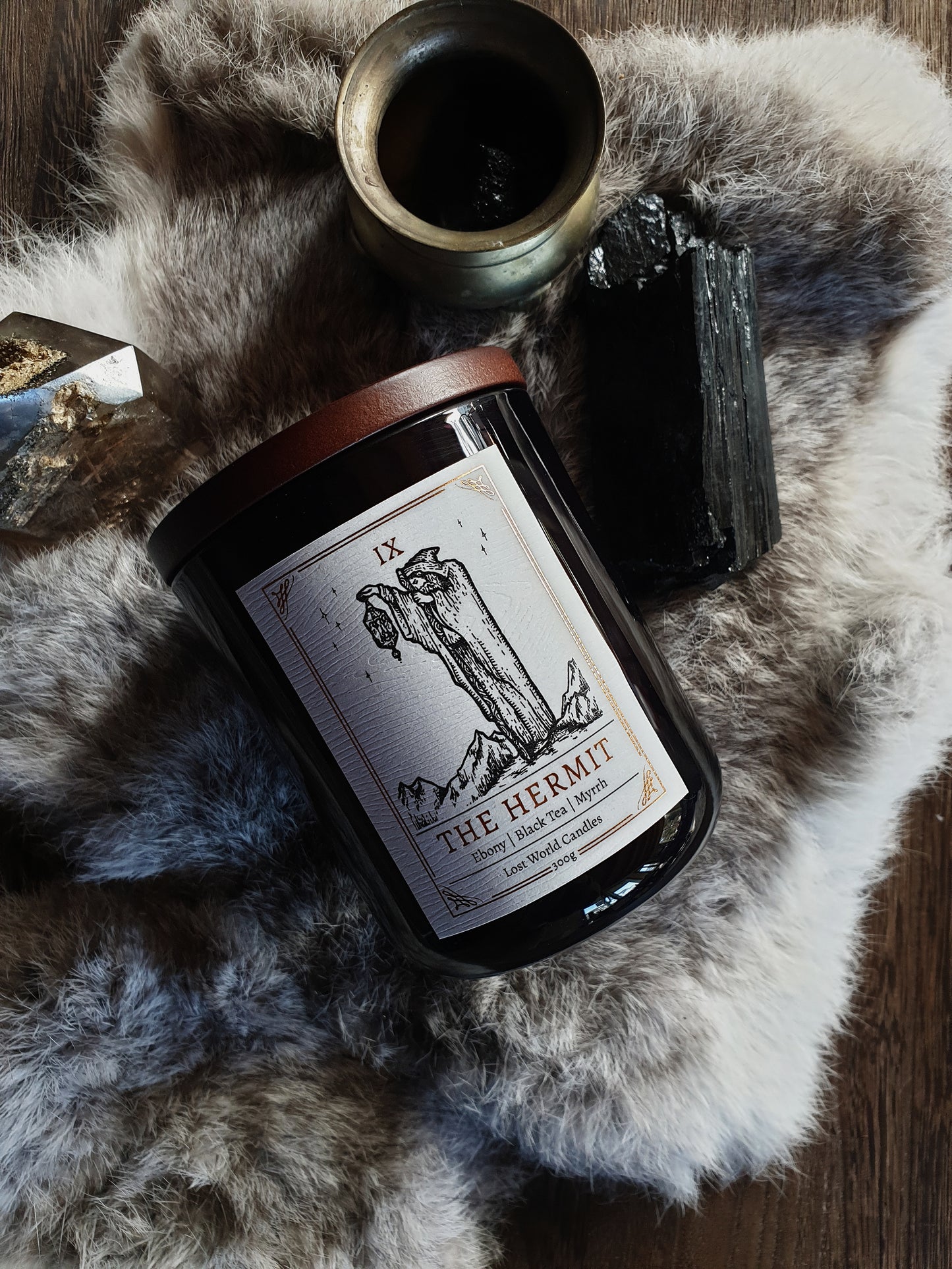 IX. The Hermit | 350g Candle