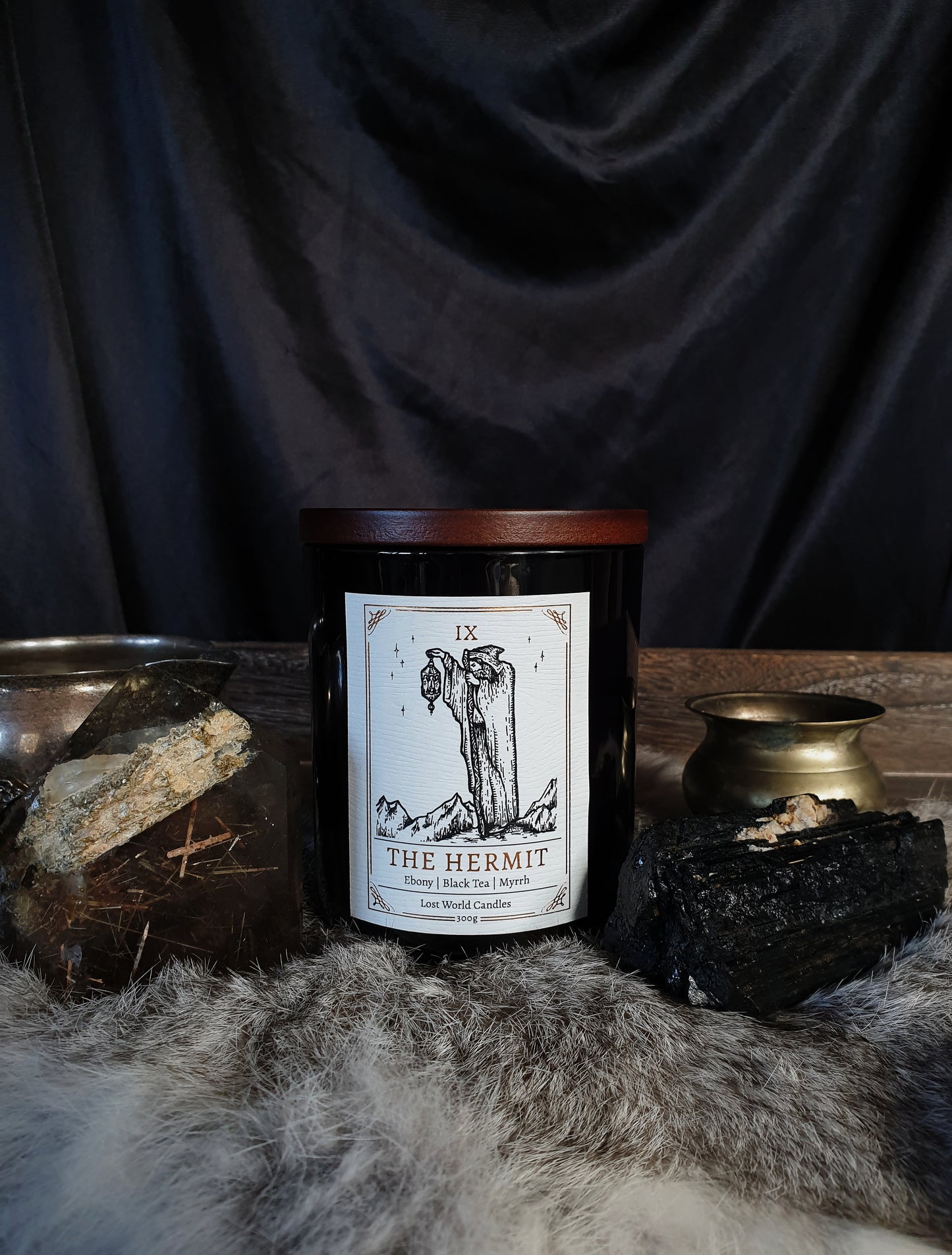 IX. The Hermit | 350g Candle
