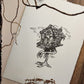 Baba Yaga | A4 Art Print