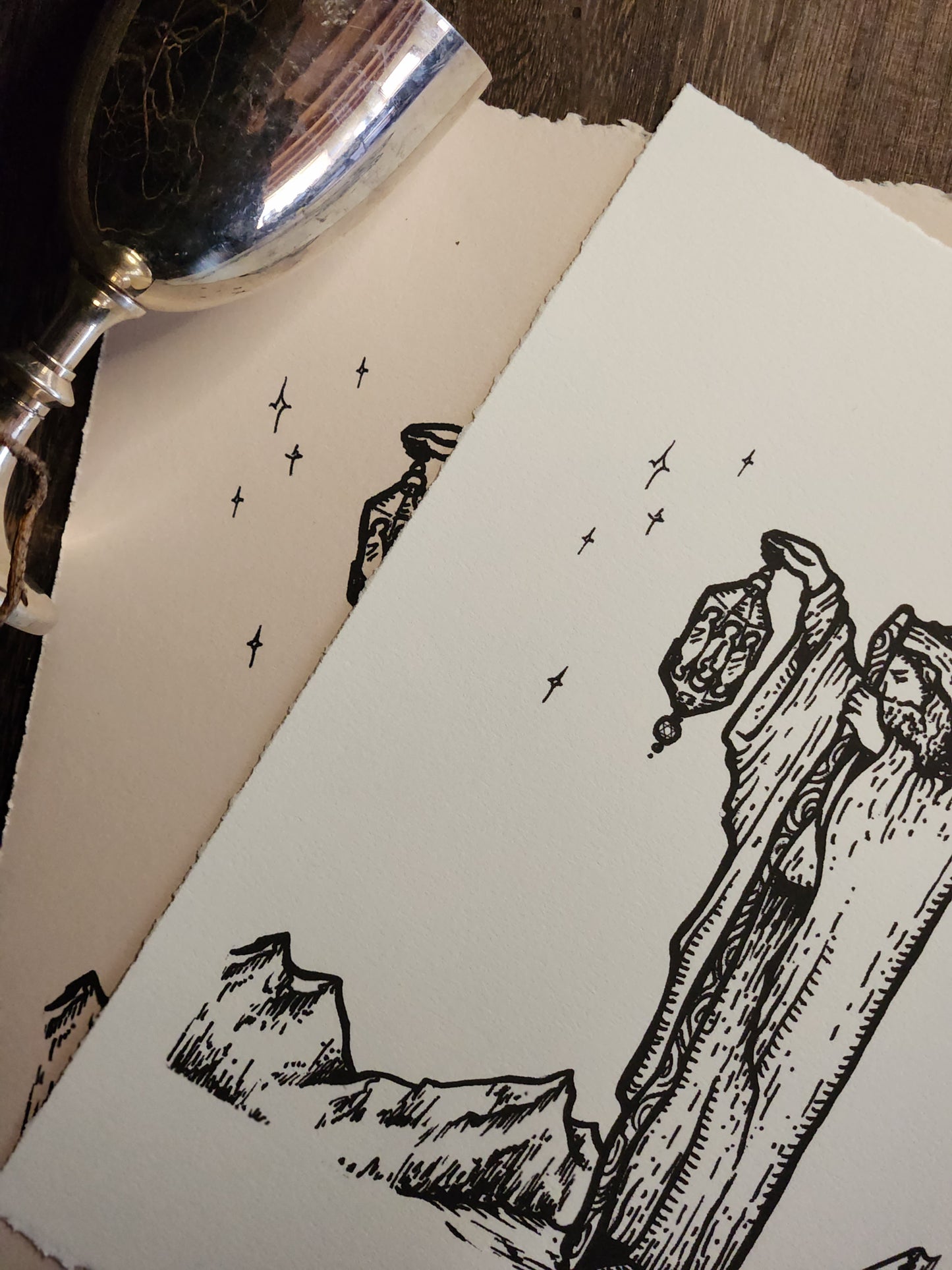 The Hermit | A4 Art Print