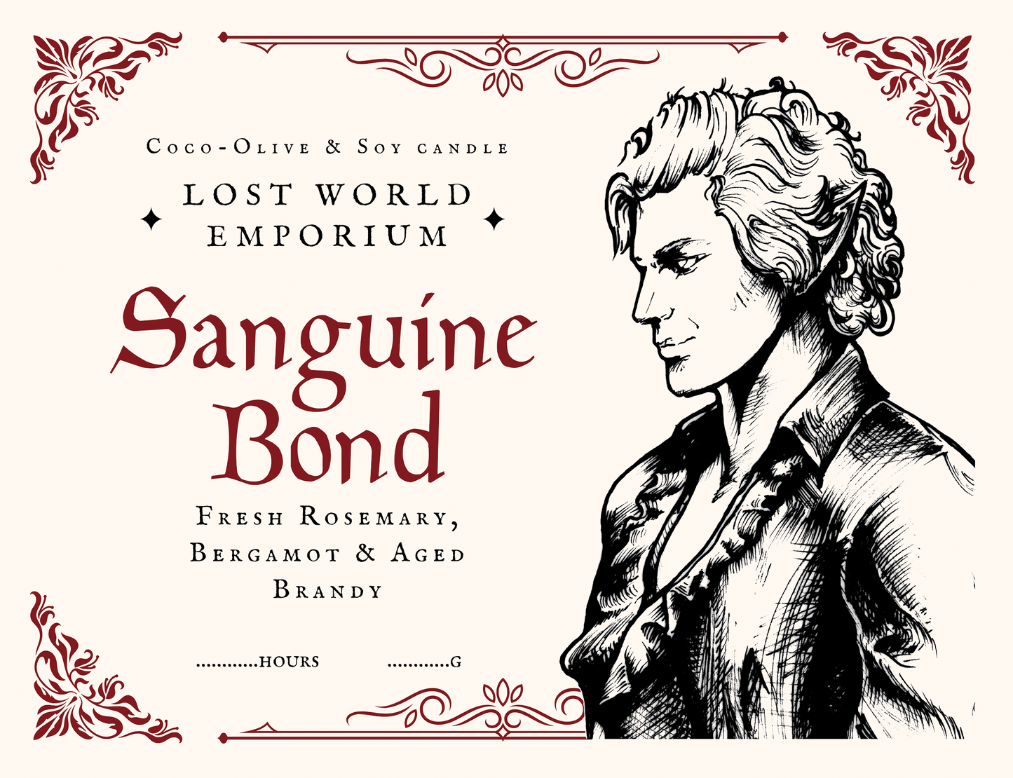 Sanguine Bond | Coco-Olive Candle