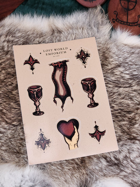 The Emporium | Vinyl Sticker Sheet