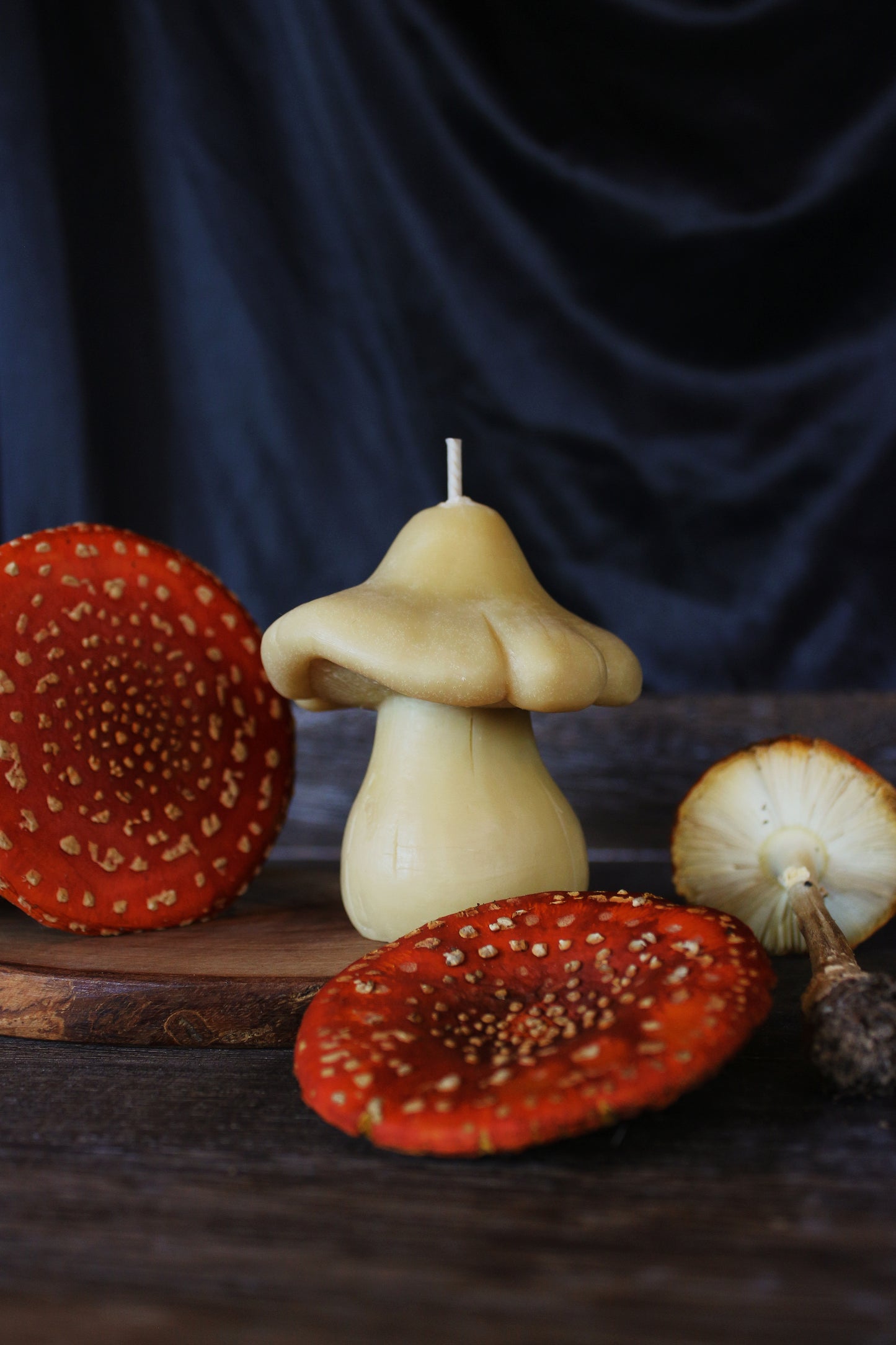 The Mushroom | Beeswax-Soy Candle